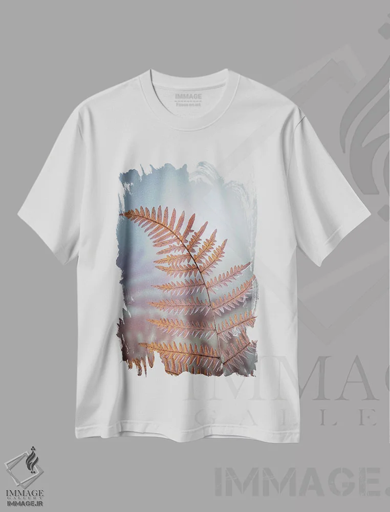 تیشرت سفید طرح دار آثار جینز گالری - immage.ir