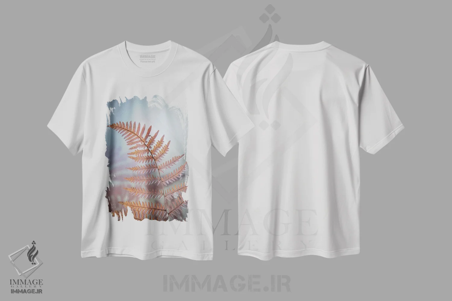 تیشرت سفید طرح دار آثار جینز گالری - immage.ir