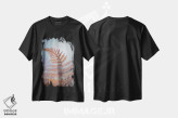تیشرت مشکی طرح دار آثار جینز گالری - فروشگاه ایماژ