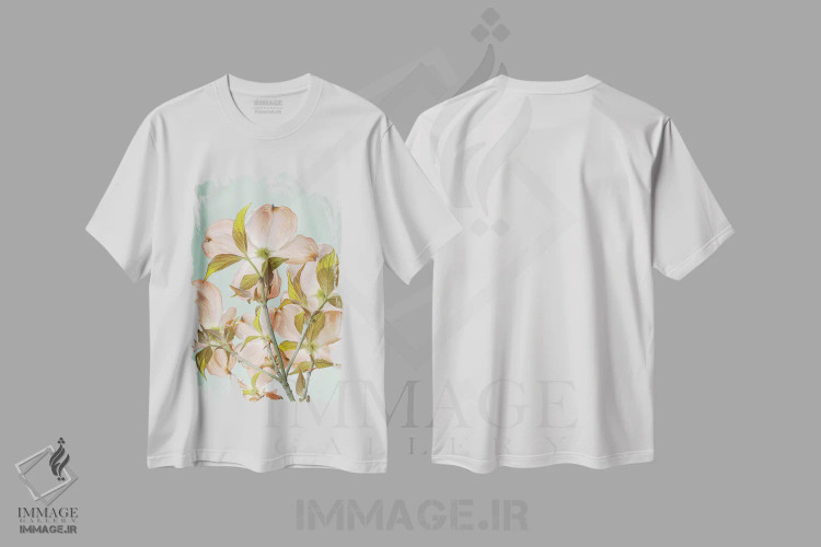 تیشرت سفید طرح دار آثار جینز گالری - immage.ir