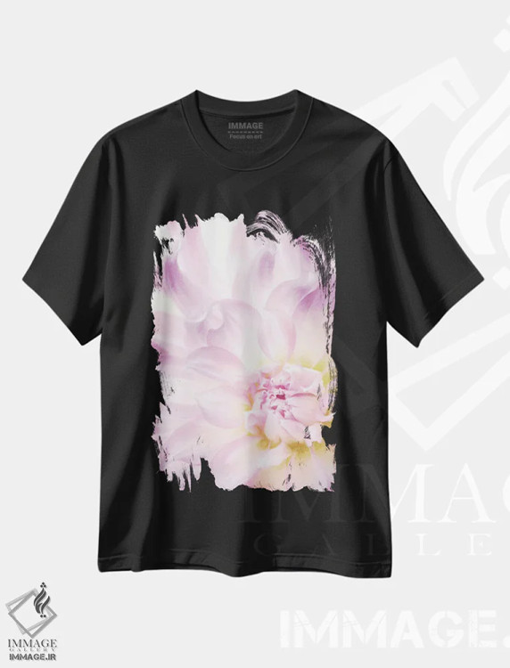تیشرت مشکی طرح دار آثار جینز گالری - immage.ir