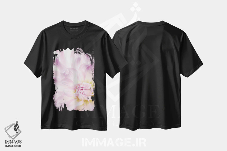 تیشرت مشکی طرح دار آثار جینز گالری - immage.ir
