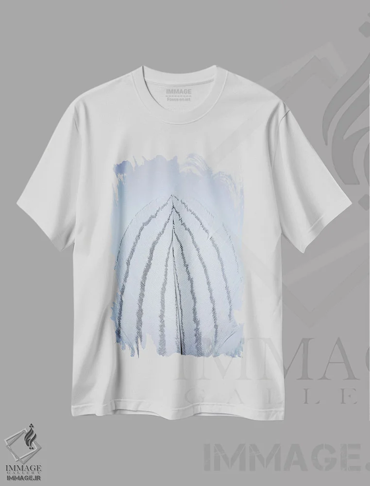 تیشرت سفید طرح دار آثار جینز گالری - immage.ir
