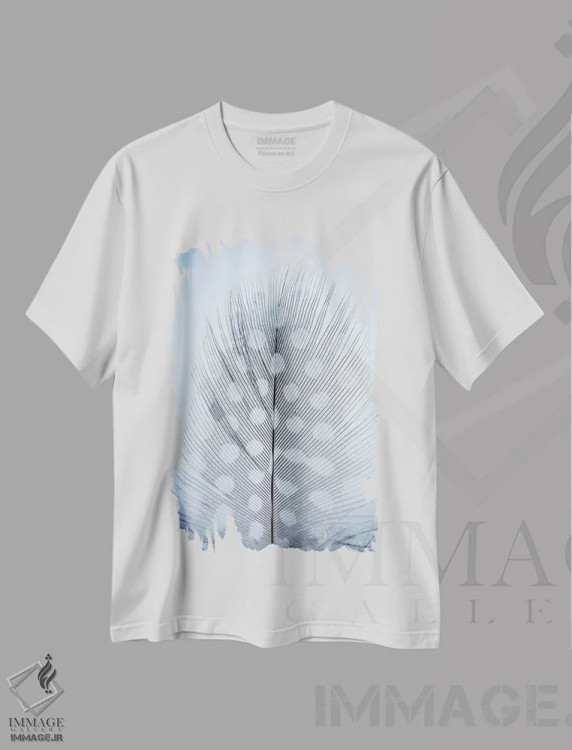 تیشرت سفید طرح دار آثار جینز گالری - immage.ir
