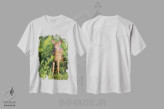 تیشرت سفید طرح دار آثار جینز گالری - immage.ir