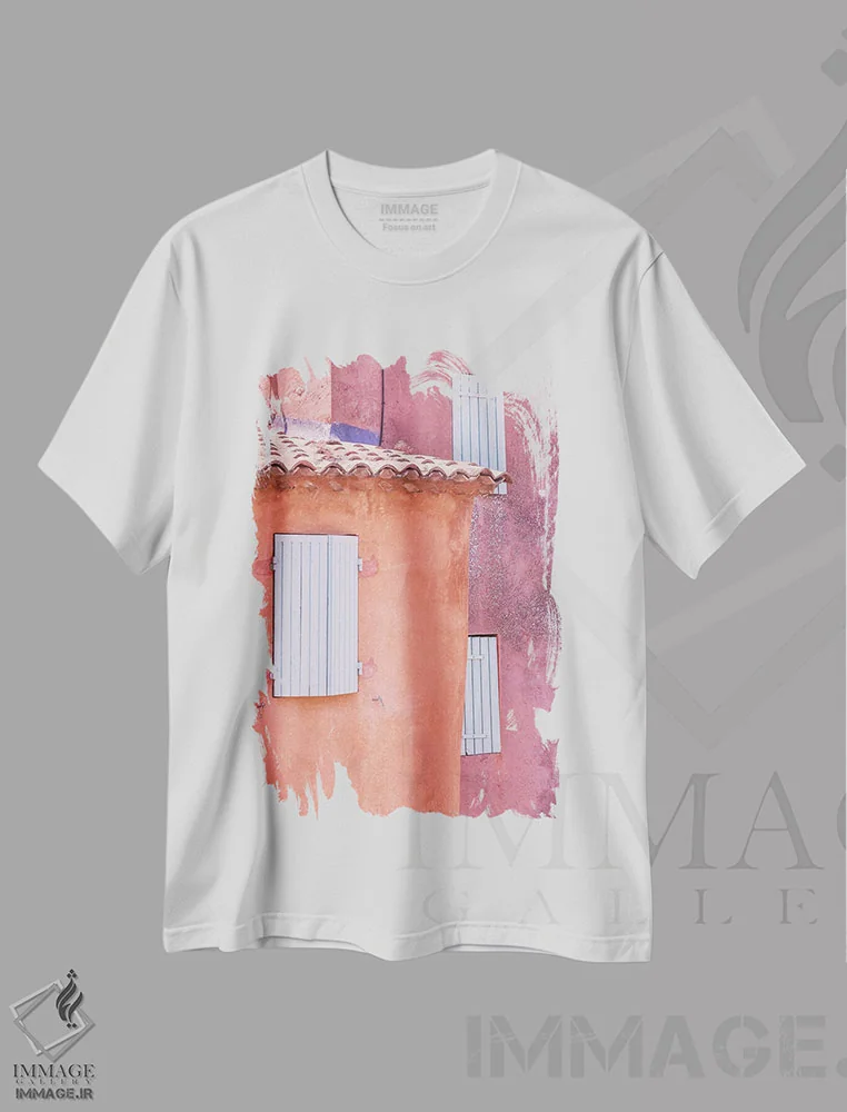 تیشرت سفید طرح دار آثار جینز گالری - immage.ir