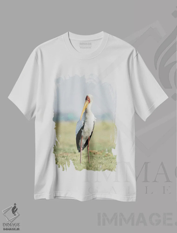 تیشرت سفید طرح دار آثار جینز گالری - immage.ir
