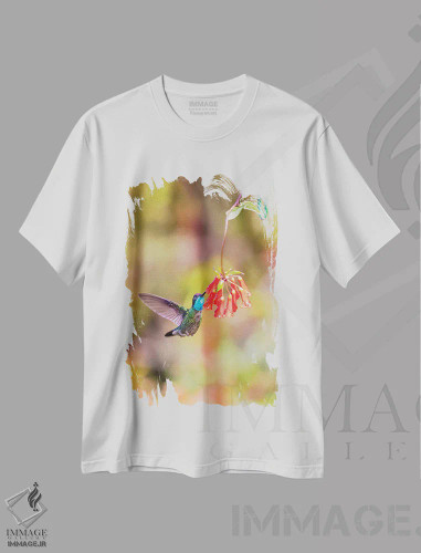 تیشرت سفید طرح دار آثار جینز گالری - immage.ir