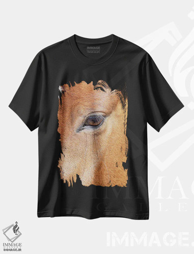 تیشرت مشکی طرح دار آثار جینز گالری - immage.ir
