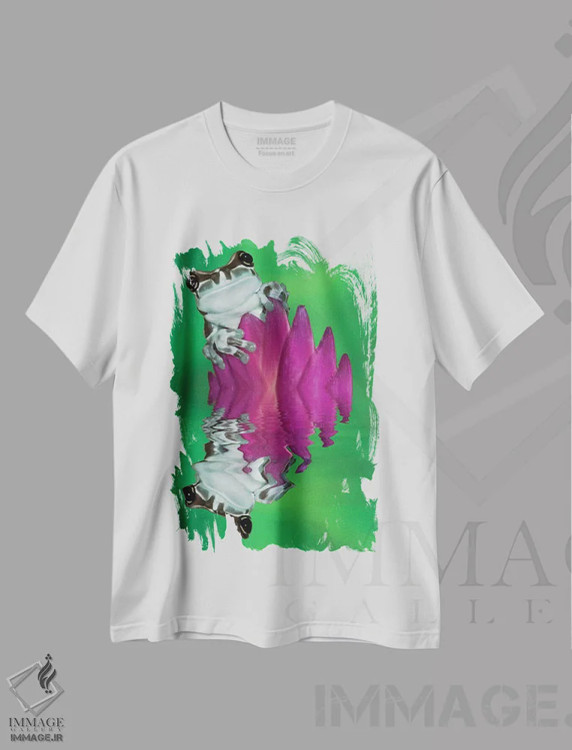 تیشرت سفید طرح دار آثار جینز گالری - immage.ir