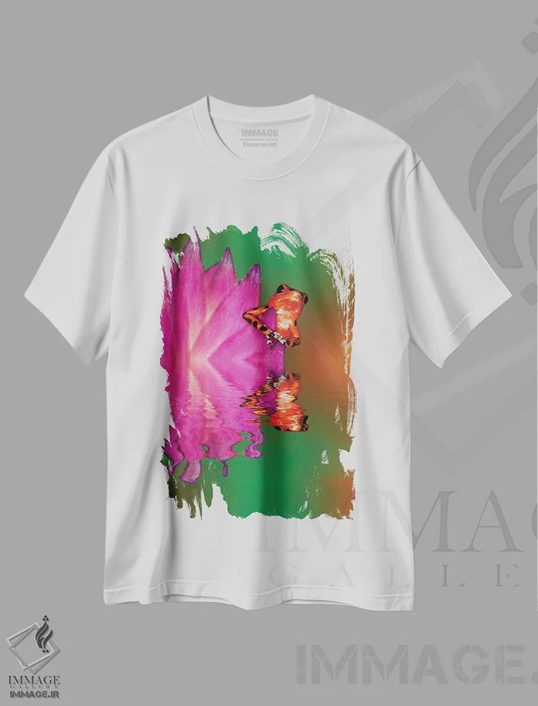 تیشرت سفید طرح دار آثار جینز گالری - immage.ir