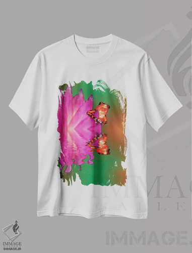 تیشرت سفید طرح دار آثار جینز گالری - immage.ir