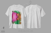 تیشرت سفید طرح دار آثار جینز گالری - immage.ir