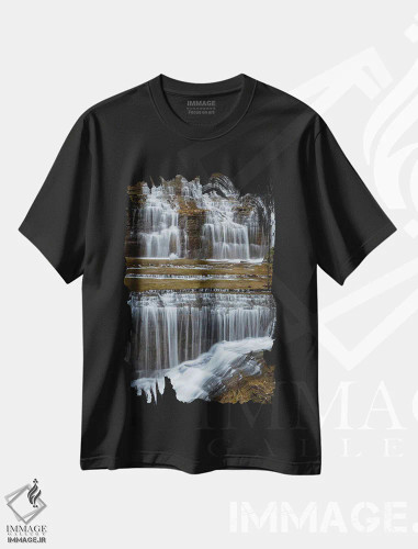تیشرت مشکی طرح دار آثار جینز گالری - immage.ir