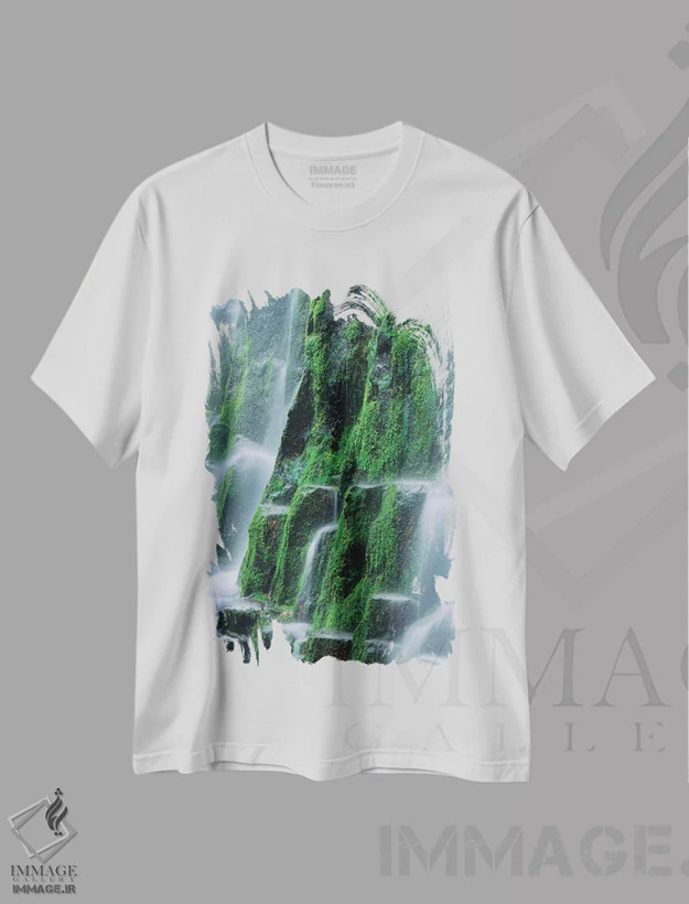 تیشرت سفید طرح دار آثار جینز گالری - immage.ir
