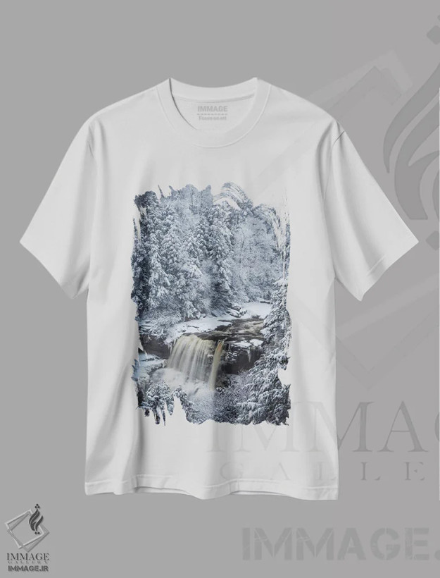 تیشرت سفید طرح دار آثار جینز گالری - immage.ir