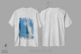 تیشرت سفید طرح دار آثار جینز گالری - فروشگاه ایماژ
