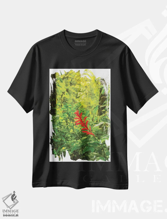 تیشرت مشکی طرح دار آثار جینز گالری - immage.ir