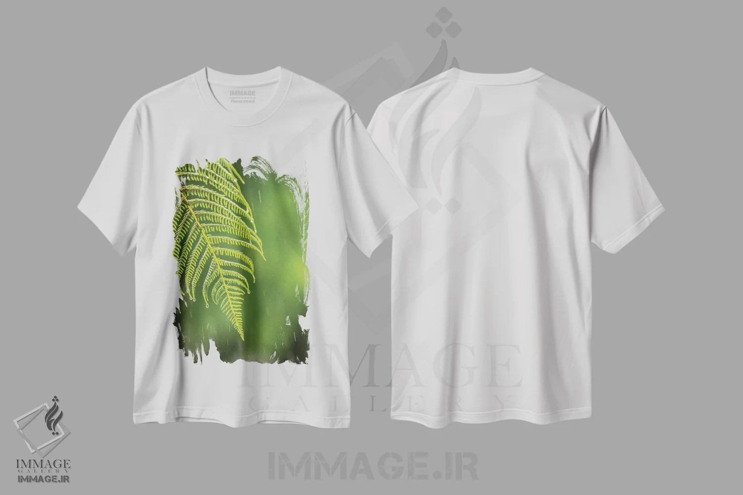 تیشرت سفید طرح دار آثار جینز گالری - immage.ir