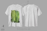 تیشرت سفید طرح دار آثار جینز گالری - immage.ir