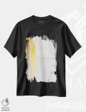 تیشرت مشکی طرح دار آثار جینز گالری - فروشگاه ایماژ