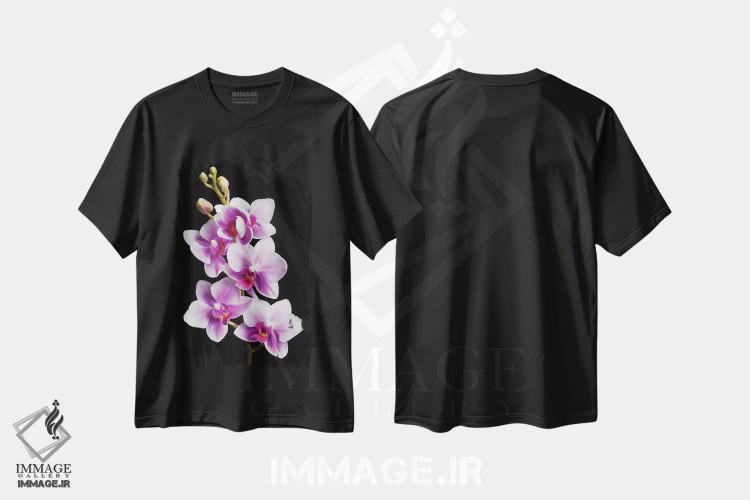 تیشرت مشکی طرح دار آثار جینز گالری - immage.ir