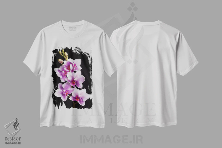 تیشرت سفید طرح دار آثار جینز گالری - فروشگاه ایماژ