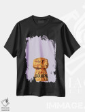 تیشرت مشکی طرح دار چوب پنبه شامپاین، هنر دیجیتال اثر جیمی متز | فروشگاه ایماژ