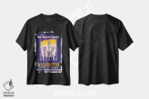 تیشرت مشکی طرح دار پوستر سفر واشنگتن دی سی، هنر دیجیتال اثر جیم زانیسر | فروشگاه ایماژ
