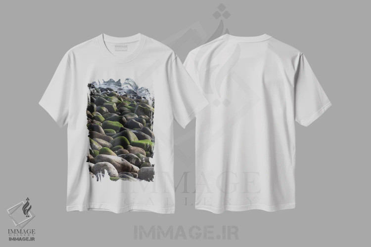 تیشرت سفید طرح دار آثار جودیت زیمرمن - فروشگاه ایماژ
