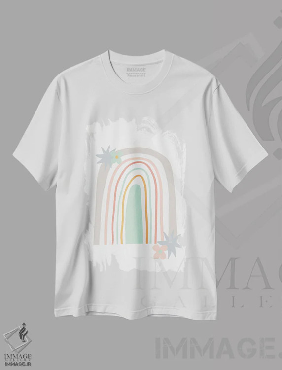 تیشرت سفید طرح دار چیزهای شگفت انگیز II، هنر دیجیتال اثر کیمبرلی آلن | immage.ir