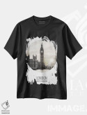 تیشرت مشکی طرح دار لندن، هنر دیجیتال اثر کیمبرلی آلن | immage.ir
