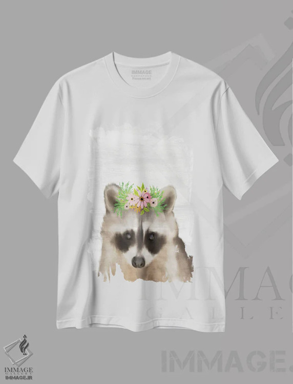تیشرت سفید طرح دار راکن بچه، تزئینی اثر کیمبرلی آلن | immage.ir