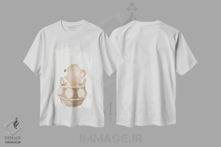 تیشرت سفید طرح دار همیشه دوستت خواهم داشت I، تزئینی اثر کیمبرلی آلن | immage.ir