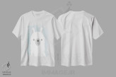 تیشرت سفید طرح دار لاما لاما I، تزئینی اثر کیمبرلی آلن | immage.ir