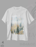 تیشرت سفید طرح دار آثار جودیت زیمرمن - فروشگاه ایماژ