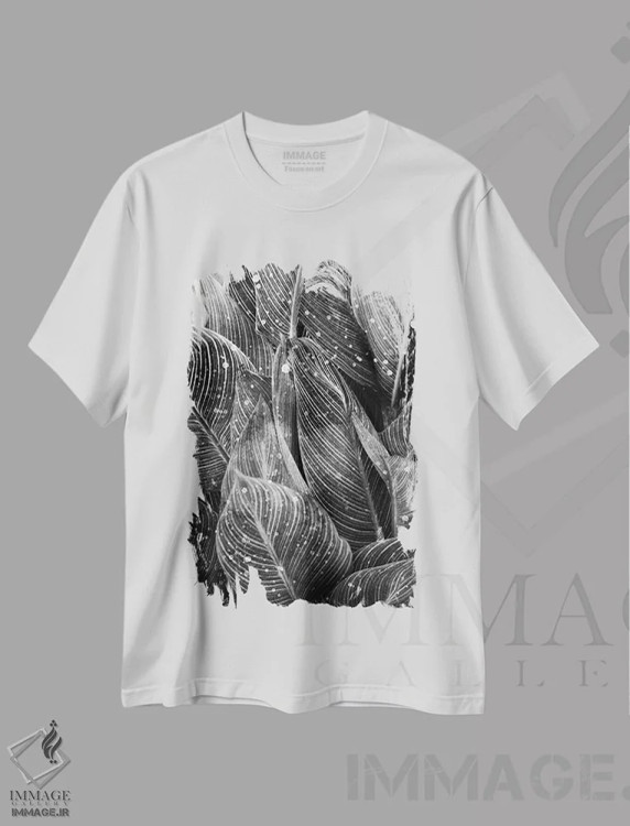 تیشرت سفید طرح دار آثار کیمبرلی آلن - immage.ir