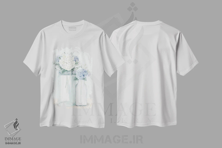 تیشرت سفید طرح دار ادریسی ها، دکور روستایی اثر کیمبرلی آلن | immage.ir