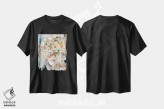 تیشرت مشکی طرح دار ملایم، دکور بوهمی اثر کیمبرلی آلن | فروشگاه ایماژ