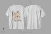 تیشرت سفید طرح دار ملایم، دکور بوهمی اثر کیمبرلی آلن | immage.ir