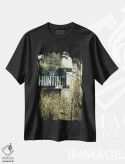 تیشرت مشکی طرح دار شکار ممنوع، مدیوم اثر کالی ویلسون | immage.ir