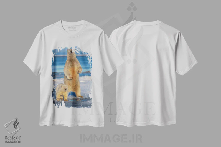 تیشرت سفید طرح دار آثار استیو کازلوسکی - immage.ir