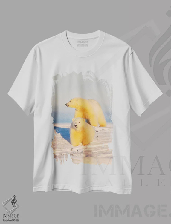 تیشرت سفید طرح دار آثار استیو کازلوسکی - فروشگاه ایماژ