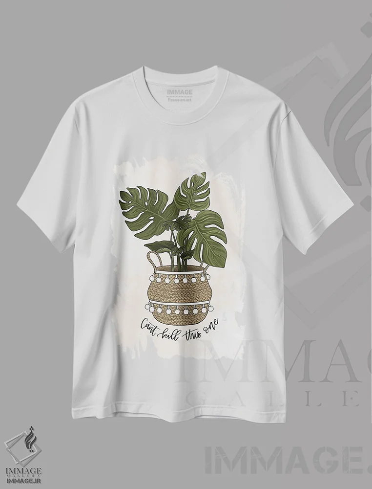 تیشرت سفید طرح دار این یکی رو نمی تونی خشک کنی، دکور معاصر اثر کیتی برایانت | immage.ir