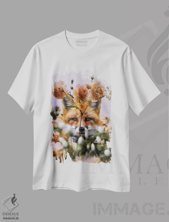 تیشرت سفید طرح دار هزار تابستان، عکاسی ترکیبی اثر کارن کانتوک | immage.ir