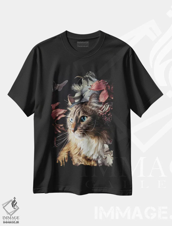 تیشرت مشکی طرح دار تو از همه زیباتری، عکاسی ترکیبی اثر کارن کانتوک | immage.ir