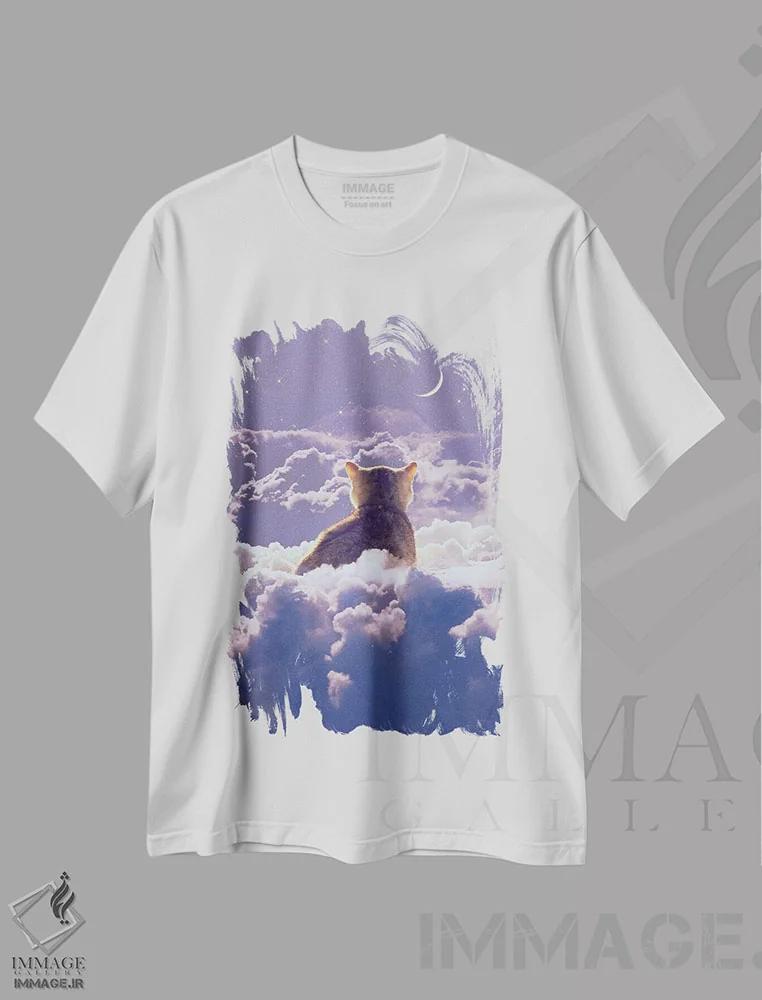 تیشرت سفید طرح دار کاش می دانستی، عکاسی ترکیبی اثر کارن کانتوک | immage.ir