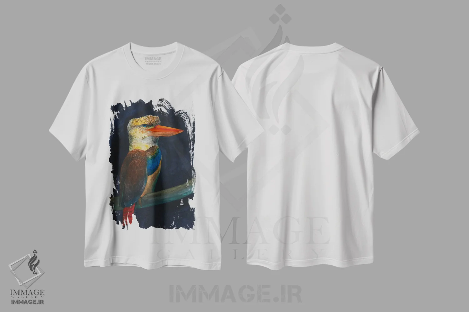 تیشرت سفید طرح دار کوکابورا، دکور معاصر اثر کارینا دانیلچوک | immage.ir