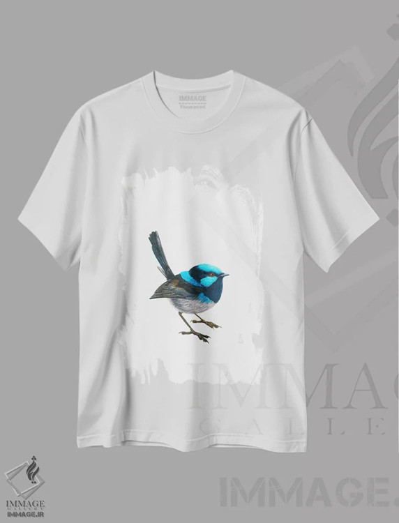 تیشرت سفید طرح دار سپتامبر سرد، دکور معاصر اثر کارینا دانیلچوک | immage.ir