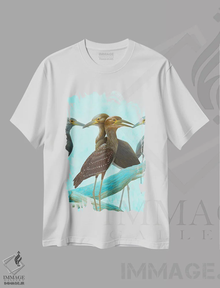 تیشرت سفید طرح دار هوشیاری، دکور معاصر اثر کارینا دانیلچوک | immage.ir